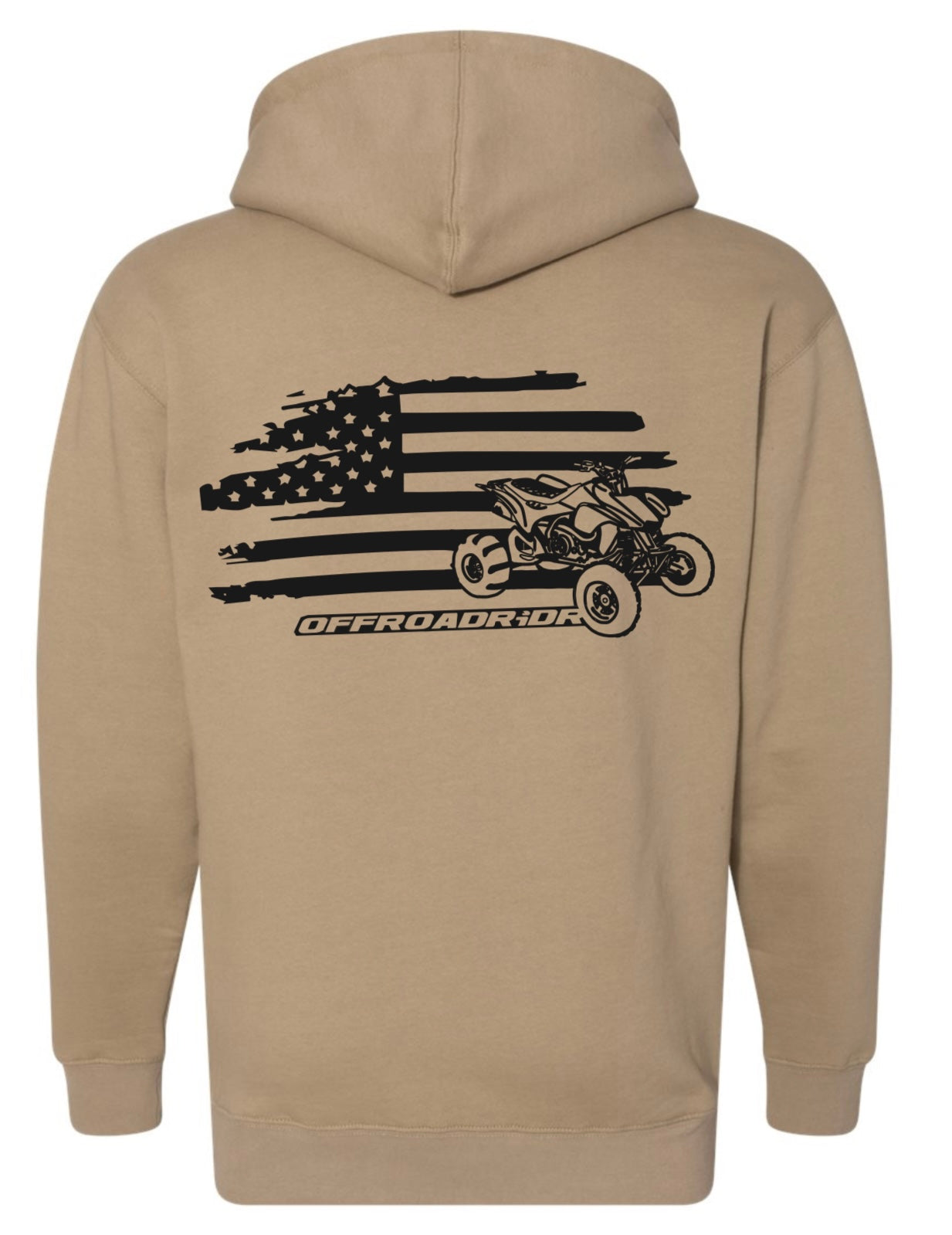 American Flag Quad Hoodie 2 tickets entry