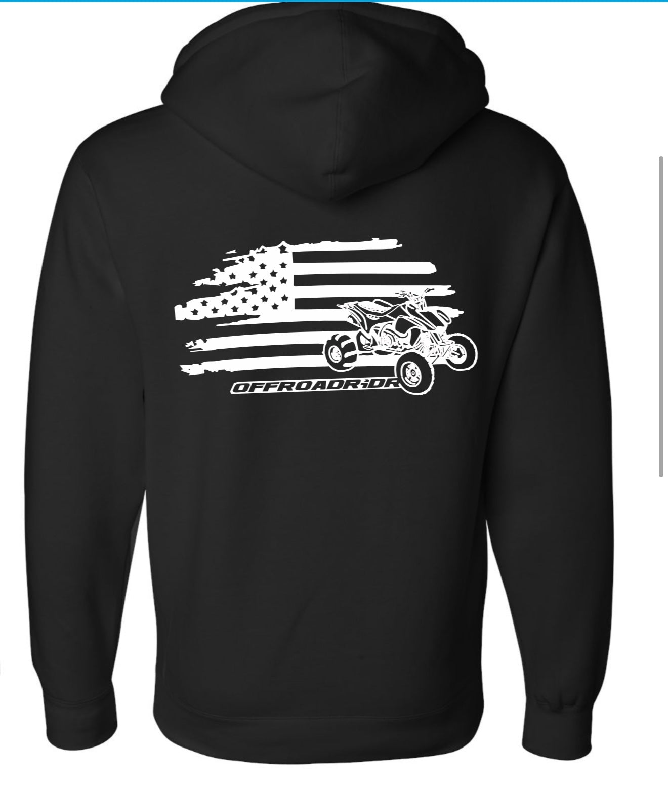 American Flag Quad Hoodie 2 tickets entry